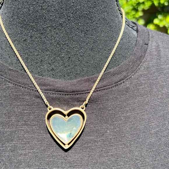 Lucky Brand lariat heart necklace - Picture 2 of 7